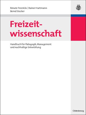 cover image of Freizeitwissenschaft